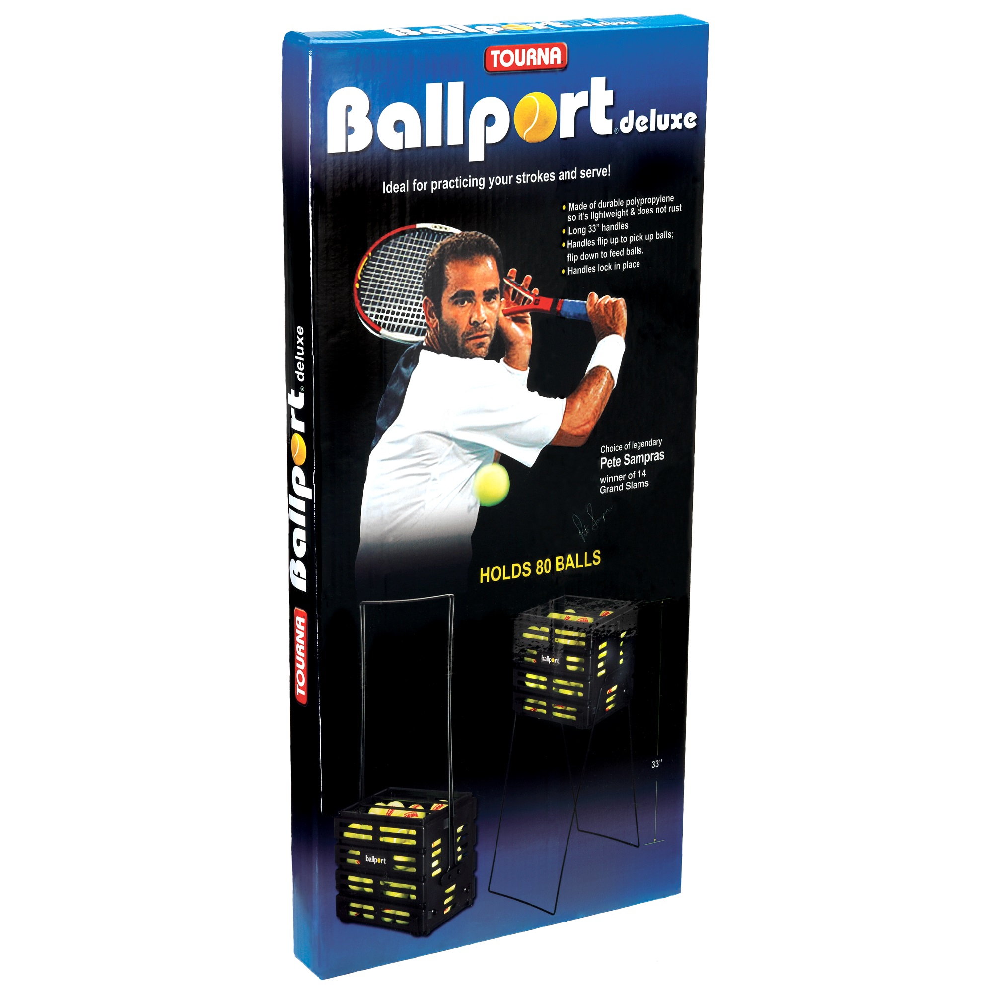 Корзина для теннисных мячей Ballport 80